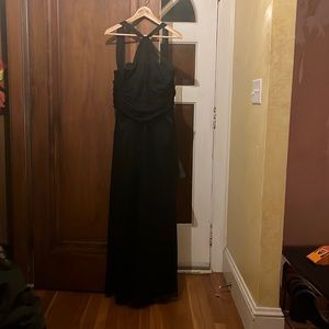 Formal black-tie floor length dress
